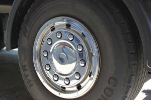 Truck tuning stainless steel wheel trims for rims...