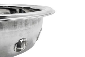 Copricerchi in acciaio inox con tappi per dadi ruota Assale posteriore in acciaio da 22,5 pollici