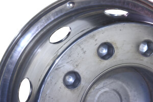 Copricerchi in acciaio inox con tappi per dadi ruota Assale posteriore in acciaio da 22,5 pollici