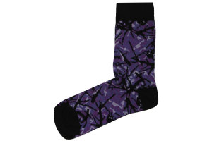 Socks Danish Plush Style 40-43 purple