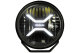 LED auxiliary headlight round with position light