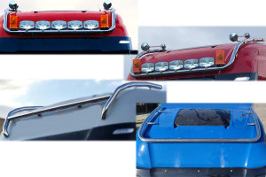 Suitable for Iveco*: S-Way (2019-...) roof lamp bar