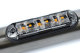 LED warning light flashing beacon for bars Multivolt: 12V-24V Single flash without synchronization