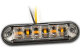 LED-Warnleuchte-Blitzkennleuchte für Rohre Multivolt: 12V-24V Verschiedene Blitzer mit Synchronisation