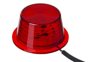 LED-körfältsljus oldschool ersättning för Gylle kristallklar röd