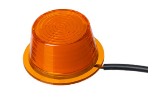 LED-Umrissleuchte Oldschool Ersatz für Gylle Neon-Optik orange