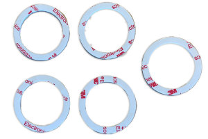 Set di 5 fissaggi per illuminazione e deodorante originale Poppy Solo anelli