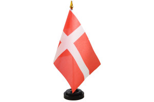 Lastbilsflaggor 27 cm h&ouml;jd Danmark