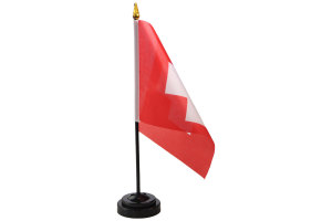 Truckvlaggen of vlaggen 27cm hoog Zwitserland