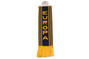 Mini foulard per camion, gagliardetto, bandiera nazionale con ventosa Europa