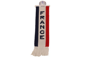 Mini lorry scarf, pennant, country flag with suction cup France