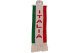 Foulard, gagliardetto, bandiera del paese con ventosa Italia