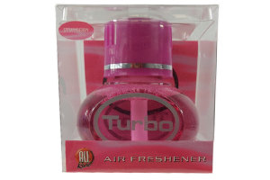 Poppy Alternative Turbo Luchtverfrisser 150ml Aardbei - roze