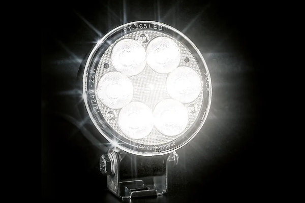 LED-Arbeitsscheinwerfer 5400 Lumen, Verwendung 12-24 V, vorverkabelt  (400mm)