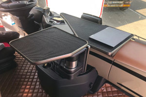 Geschikt voor Mercedes*: Actros MP4 I MP5 | F | L (2011-...) Koffiezettafel Aluminium look