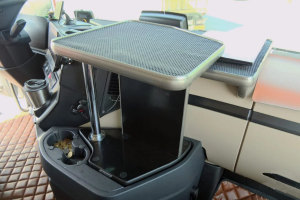 Suitable for Mercedes*: Actros MP4 I MP5 | F | L (2011-...) Coffee machine table Aluminiumoptics