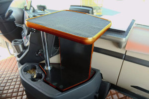 Suitable for Mercedes*: Actros MP4 I MP5 | F | L (2011-...) Coffee machine table burloptics