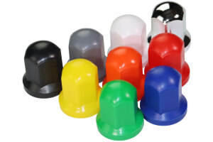50x vrachtwagen wielmoeren plastic afdekkappen