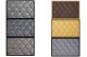 Suitable for Mercedes*: Actros L (2022-...) Leatherette floor mats DiamondStyle