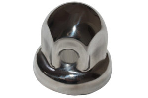 1x Wheel nuts cover caps stainless steel