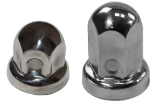 Wheel nuts cover caps stainless steel
