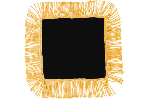 Lorry gardin och gardinset med fransar 11 delar, inkl. b&aring;rder svart guld
Gardiner 90 cm, s&auml;nggardin 150 cm