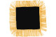 Vrachtwagen gordijn en gordijnenset met franjes 11 stuks, incl. randen zwart goud Lengte gordijnen 90 cm, bedgordijn 150 cm