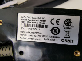 Scanner di codici a barre wireless Datalogic Quickscan M2 Tipo 130 - USB usato