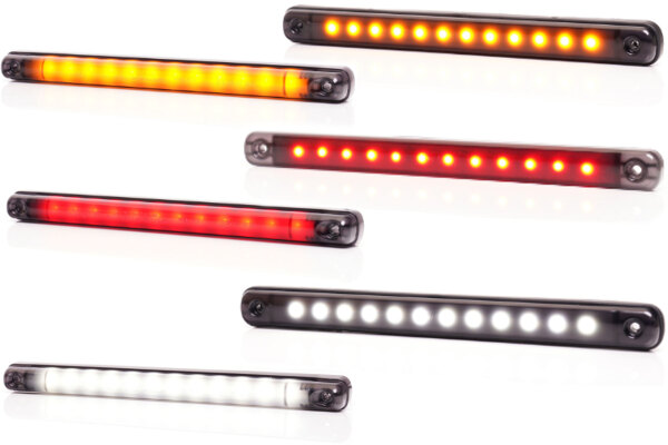 Feu de gabarit latéral à LED Black 12-24V