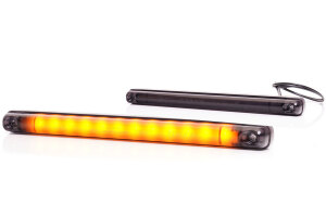 Feu de gabarit latéral à LED Black 12-24V