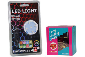 Set Original Poppy air freshener 150 ml with RGB LED...