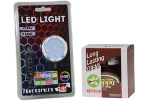 Set Original Poppy Lufterfrischer 150 ml mit RGB LED...