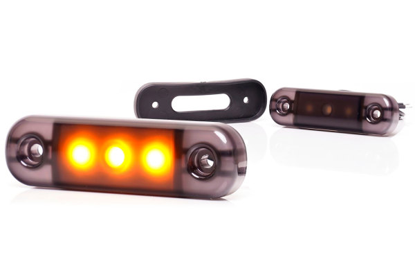 Wiltec 2x Luci di posizione a LED 2 fanali di ingombro Per rimorchi e