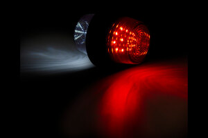 LED-Umrissleuchten im Retro-Design Ersatz für Gylle Dark-Version kurzer Gummiarm, beidseitig verwendbar