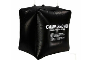 Solcellsdusch för camping 20L & 40L för hygien vid vila och camping
