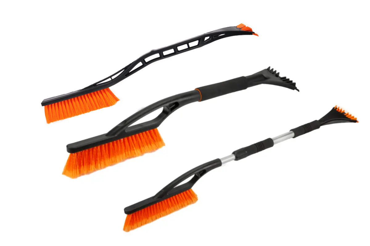 2x Gewinde-Adapter Für Besen- Und Moppstiele – Kunststoff, Schwarz, Für Teleskopstangen & Reinigungsgeräte