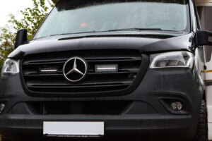 Lämplig för Mercedes*: Sprinter (2018-2024) monteringssats för kylargrill