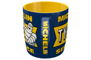 Original Michelin Oldschool Tasse blau