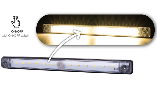 12V 4LED Car Interior Dome Reading Lights Kit for LWB Van Lorries Sprinter Ducato Transit VW