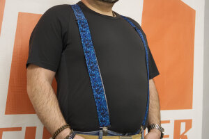 Bretelles en peluche danoise