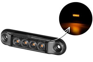 Feux de gabarit et de position latéraux à LED 12V-24V Dark Modern