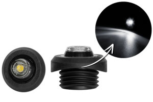Indicatore laterale e luce di ingombro a LED Dark Modern 12V-24V