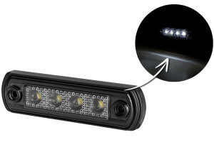 LED-Seitenmarkierungs- und Begrenzungsleuchte Dark Modern 12V-24V