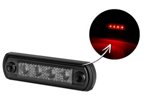 LED-Seitenmarkierungs- und Begrenzungsleuchte Dark Modern 12V-24V