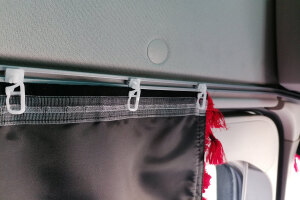 Passend für MAN*: Set Lkw-Gardinenhaken und Gleiter für Vorhänge