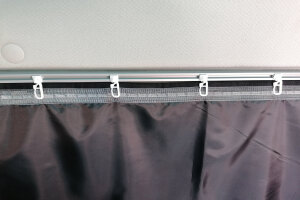 Suitable for MAN*: Set of truck curtain hooks and gliders for curtains (2020-2024) MAN TGX und TGA Euro6 - TG3
