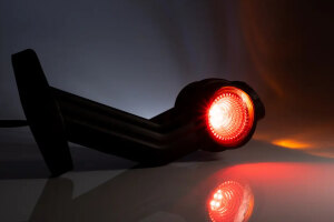 LED Umrissleuchte, Dreifunktionsleuchte (12-30V), weiss/ rot/ orange lang Beifahrerseite