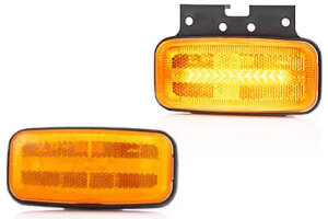 LED-sidomarkeringsljus 12V-36V med blinkfunktion med...