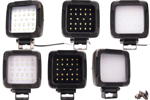 Universal LED Arbeitsscheinwerfer 12V-24V, 2000 Lumen