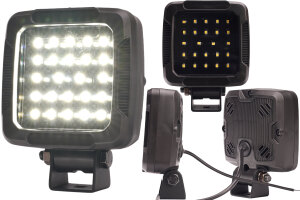 Universal LED Arbeitsscheinwerfer 12V-24V, 2000 Lumen